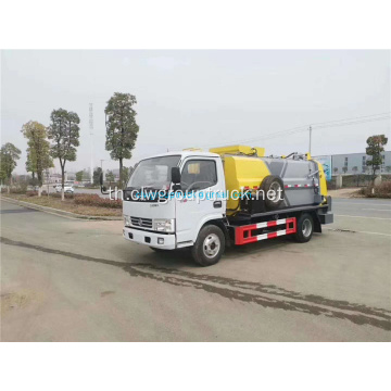 Dongfeng RHD / LHD รถบรรทุกขยะด้านข้าง